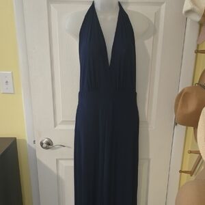 ALLOY Navy Extra Long Maxi Dress